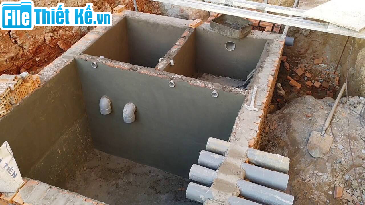 bể phốt, vị trí đặt bể phốt, phong thủy bể phốt, cách đặt bể phốt đúng