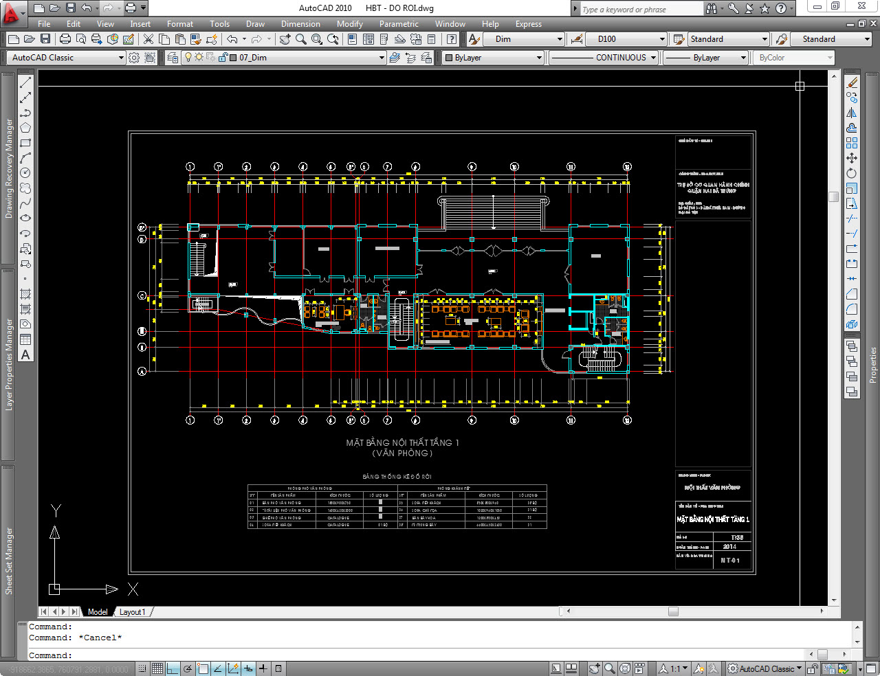 khóa học Autocad, lệnh trong autocad