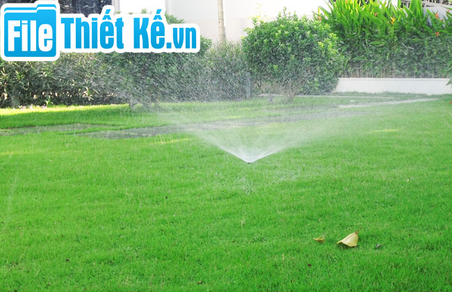 hệ thống tưới tự động, tưới thông minh, tưới cảnh quan, tưới sân vườn, giải pháp tiết kiệm nước,