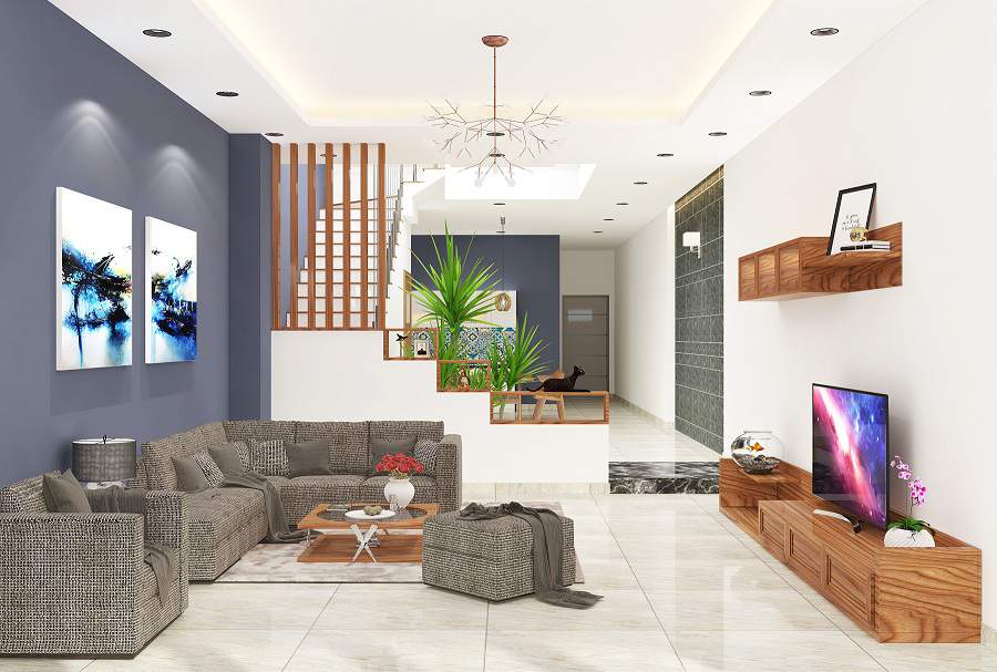 thiết kế nội thất, nội thất nhà liền kề, xây dựng nội thất