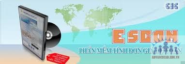 phần mềm, dự toán escon, xây dựng