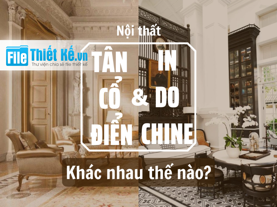 phong cách nội thất, indochine, tân cổ điển, phong cách nội thất indochine,
