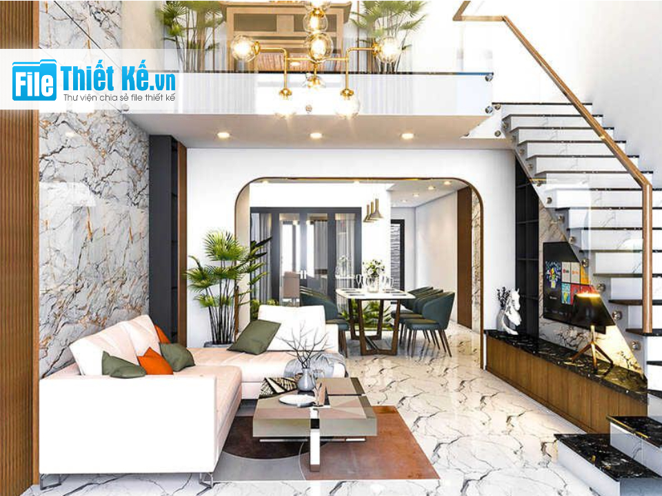 nhà gác lửng, chiều cao nhà gác lửng, bản vẽ nhà gác lửn