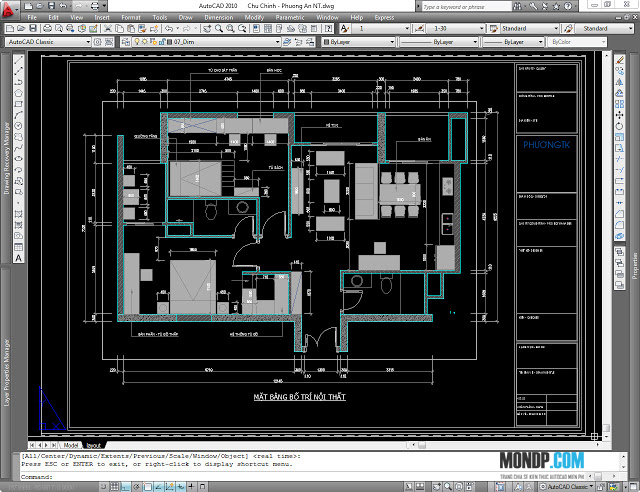 Bản Vẽ Layout Ra Model,Cách Xuất Bản Vẽ 