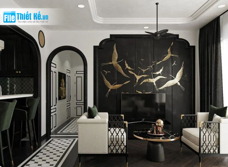 nội thất Indochine , Phong cách nội thất Indochine, mẫu thiết kế đẹp nhất 2025