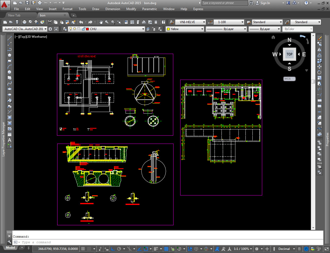 trạm biến áp, file autocad trậm biến áp