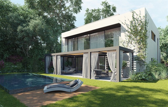 Mẫu thiết kế biệt thự 2 tầng hiện đại trên diện tích đất 325m2 biệt thự 2 tầng,biệt thự diện tích đất 325m2