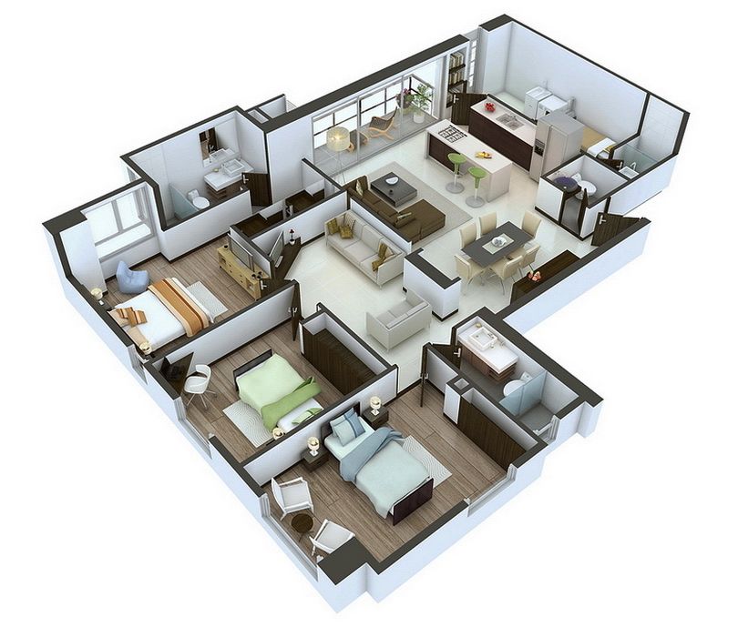 5 Cách thiết kế nội thất chung cư giúp căn hộ nhỏ trở nên rộng và tiện nghi hơn căn hộ chung cư, tối ưu nội thất, tối ưu công năng căn hộ, nội thất chung cư, công năng nội thất chung cư