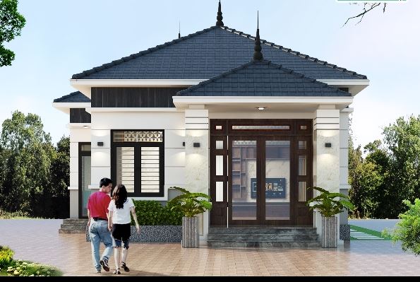 4 Lưu ý khi thiết kế biệt thự 1 tầng bạn tuyệt đối không nên bỏ qua Filethietke.vn, biệt thự 1, biệt thự 1 tầng