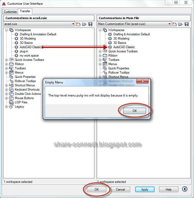 Chuyển về giao diện Classic - Autocad 2015 Chuyển về giao diện Classic - Autocad 2015,Giao diện Ribbon
