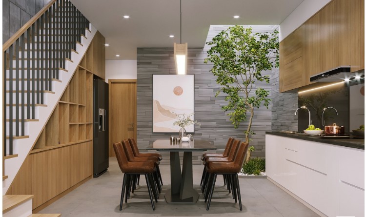 Thiết kế xanh, Nội thất nhà phố, Giải pháp bền vững