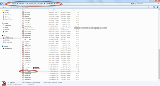 Font Autocad - Font SHX Full (có đính kèm link download 878 Font) Font Autocad,khắc phục lỗi font trong autocad