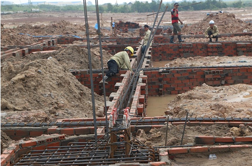 động thổ gặp mưa, đổ móng nhà, điềm lành hay xấu, phong thủy xây nhà