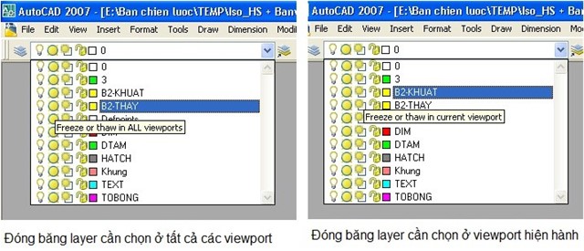 Lệnh trong layout của autocad nên biết để sử dụng Lệnh trong layout, layout của autocad, Lệnh autocad