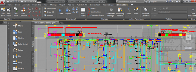 mở bản vẽ,dạng block,editor