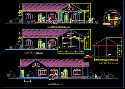 Bản vẽ thiết kế nhà thờ họ(nội tộc) Từ Đường nhà thờ họ,từ đường,nội tộc