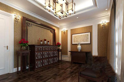 Phòng thờ cách bài trí thuận Phong thủy Phòng thờ,Phong thuỷ,bố trí