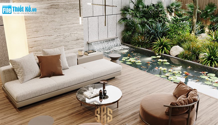 biệt thự không vách ngăn, kiến trúc cao cấp, thiết kế cá nhân hóa, không gian sống hiện đại