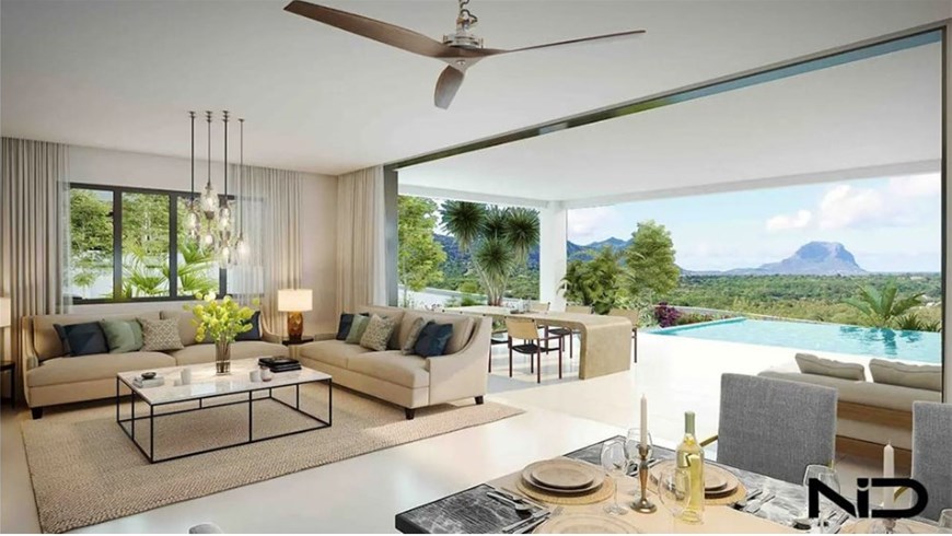 biệt thự không vách ngăn, kiến trúc cao cấp, thiết kế cá nhân hóa, không gian sống hiện đại