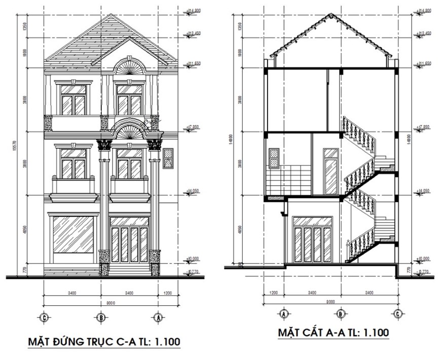 cách đọc bản vẽ, bản vẽ kiến trúc, hướng dẫn đọc bản vẽ, học đọc bản vẽ