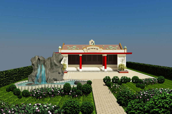 Mẫu thiết kế nhà thờ họ, từ đường đẹp tại Bắc Giang và Hưng Yên thiết kế nhà thờ họ, kiến trúc nhà thờ họ, mẫu nhà thờ họ đẹp