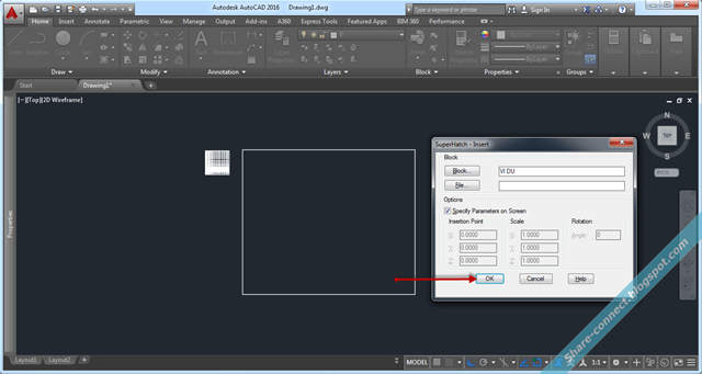 Tự tạo Hatch Autocad 2016 Autocad quản lý Hatch,Tự tạo Hatch Autocad 2016