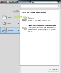 Bản vẽ autocad lỗi không mở được bản vẽ autocad, lỗi autocad, không mở được