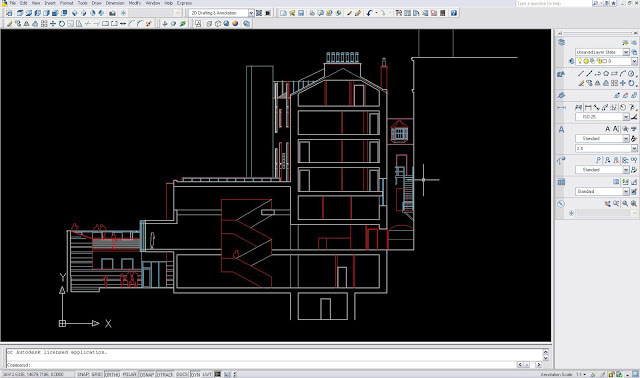 đưa bản vẽ, về cùng mặt phẳng,bản vẽ cad