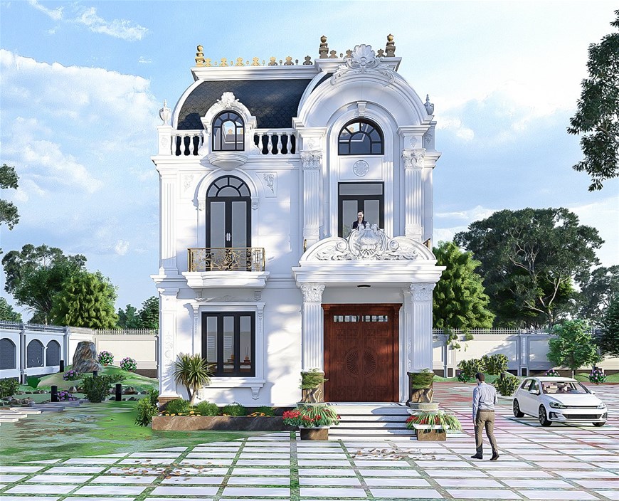 Bí Quyết Chọn Màu Sơn Ngoại Thất Biệt Thự Chuẩn Gu, Chuẩn Đẹp sơn ngoại thất, sơn, sơn biệt thự, sơn đẹp