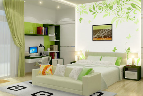 Biến tấu cho phòng ngủ nhà phố thêm ấn tượng và tiện nghi phòng khách, phòng ngủ, xây dựng