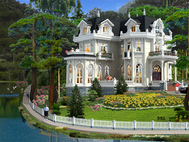 Thiết kế biệt thự cổ điển - Phong cách và xu hướng hiện nay Thiết kế biệt thự cổ điển, Phong cách và xu hướng hiện nay
