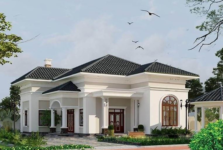 Filethietke.vn, biệt thự 1 tầng, nguyên tắc thiết kế nhà biệt thự 1 tầng