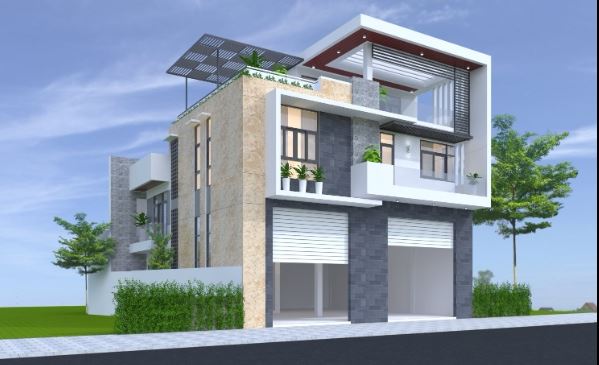Biệt thự hiện đại và những nét kiến trúc đặc trưng Biệt thự , biệt thự mang dáng dấp, Filethietke.vn