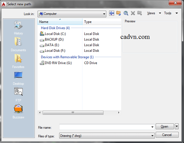 Cách khắc phục lỗi file xref khi mở bản vẽ chính lỗi file xref,biểu hiện lỗi,cách khắc phục