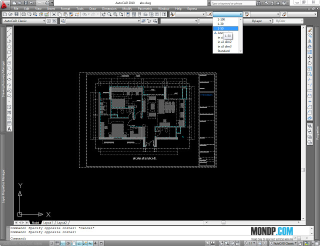 Cách Xuất Bản Vẽ Layout Ra Model Trong Autocad - Phần 1 Bản Vẽ Layout Ra Model,Cách Xuất Bản Vẽ
