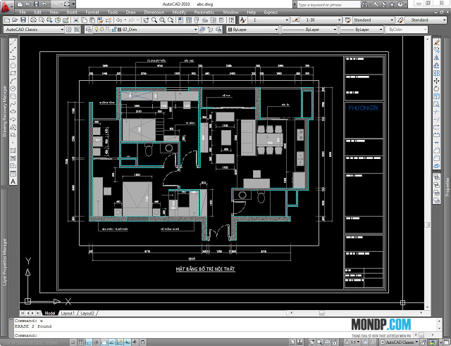 Cách Xuất Bản Vẽ Layout Ra Model Trong Autocad - Phần 1 Bản Vẽ Layout Ra Model,Cách Xuất Bản Vẽ