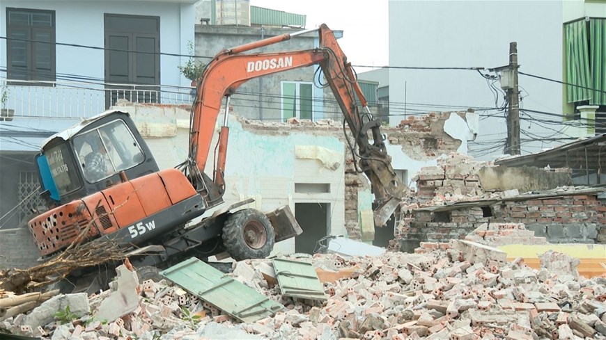 Chi phí san lấp, giải phóng mặt bằng, chi phí xây dựng