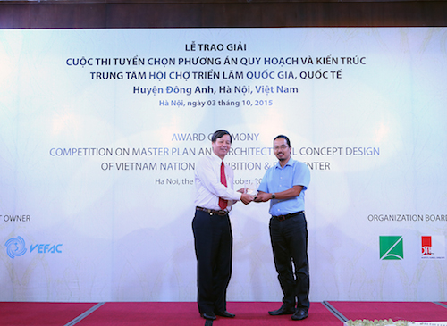 Công bố phương án quy hoạch kiến trúc TT Hội chợ Triển lãm Quốc gia - Quốc tế Tập đoàn Vingroup ,Dự án Trung tâm Hội chợ Triển lãm Quốc gia
