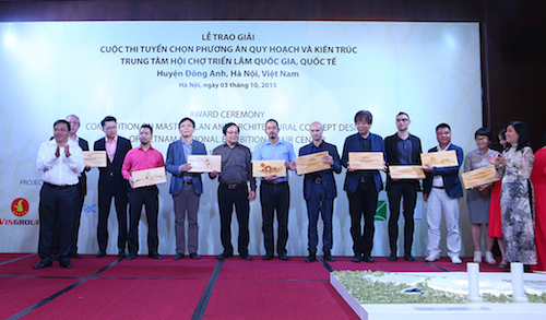 Công bố phương án quy hoạch kiến trúc TT Hội chợ Triển lãm Quốc gia - Quốc tế Tập đoàn Vingroup ,Dự án Trung tâm Hội chợ Triển lãm Quốc gia