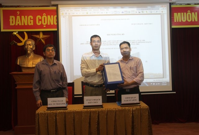 Công bố và bàn giao hồ sơ quy hoạch chi tiết khu chức năng đô thị Golden Palace A bàn giao,đô thị,Golden Palace A