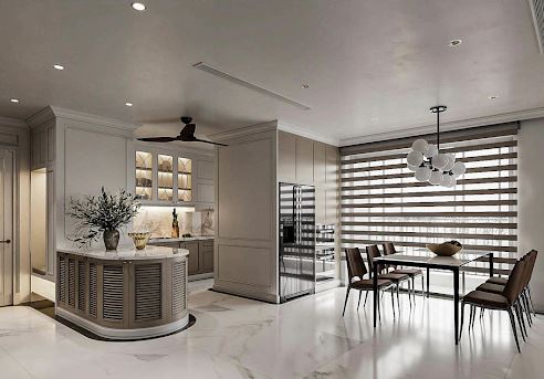 Đặc trưng trong thiết kế nội thất chung cư tân cổ điển nội thất chung cư, filethietke nội thất chung cư, nội thất chung cư filethietke