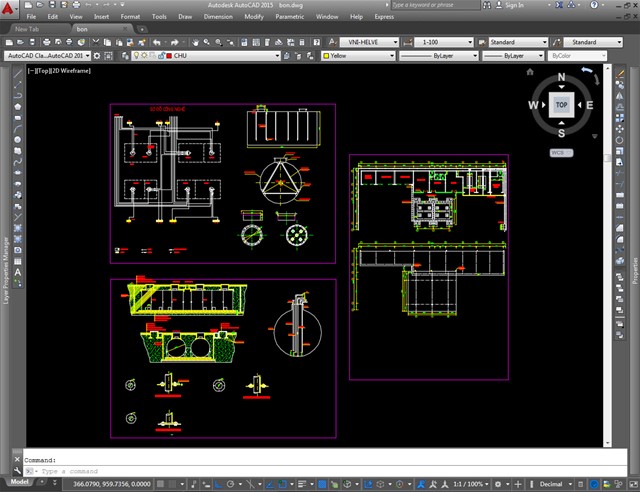 trạm biến áp, file autocad trậm biến áp