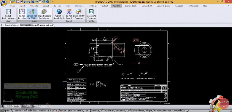 chuyển pdf sang cad, chuyển file ảnh sang cad, chuyển file pdf sang dwg, filethietke chuyển pdf sang dwg, hướng dẫn chuyển pdf sang cad