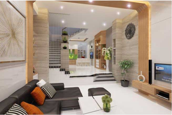 nội thất phòng khách, nhà ống đẹp, thiết kế nhà phố