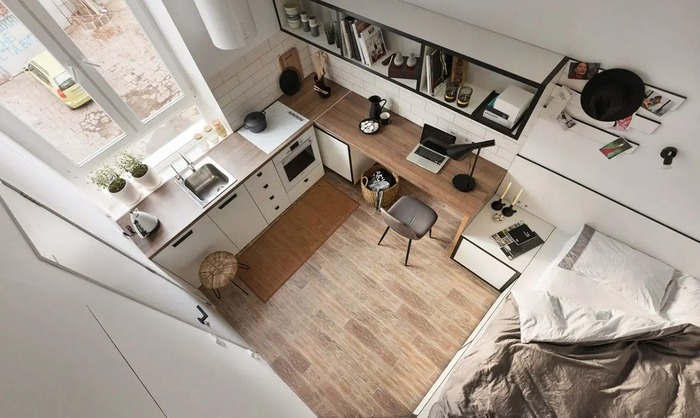 Giải Pháp Thiết Kế Phòng Trọ 20m2 Tối Ưu Chi Phí, Đẹp Và Đầy Đủ Tiện Nghi thiết kế phòng trọ, phòng trọ, thiết kế phòng trọ giá rẻ, tối ưu thiết kế phòng trọ