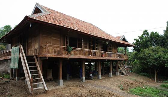 Giữ gìn và kế thừa kiến trúc nhà sàn dân tộc Thái kiến trúc , nhà ở cộng đồng, dân tộc