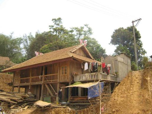 Giữ gìn và kế thừa kiến trúc nhà sàn dân tộc Thái kiến trúc , nhà ở cộng đồng, dân tộc
