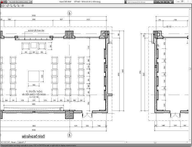 bản vẽ cad, in bản vẽ,cách in cad