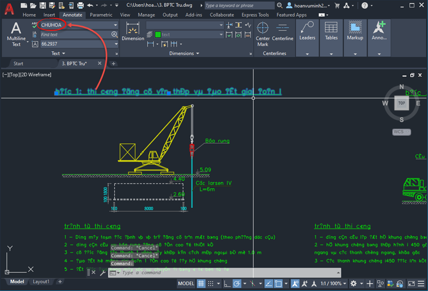 Hướng dẫn khắc phục lỗi font CAD chữ Tiếng Việt (3 bước kèm link tải font CAD Full) font Autocad, font chữ, cad font chữ, font chữ trong cad
