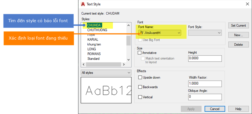 font Autocad, font chữ, cad font chữ, font chữ trong cad